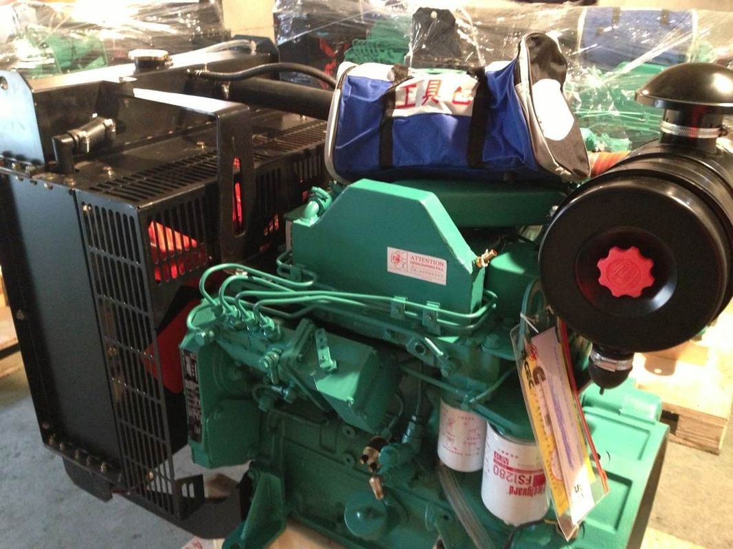 4BT 3.9 Turbo Cummings Diesel Engine / 4 Cylinder 50KW Diesel Generator Engine